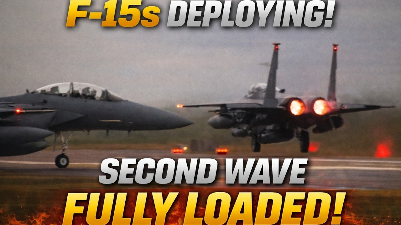 2nd Cell of 6  Mountain Home F-15 Fighter Jets Depart Sunday Morning 01/03/2026