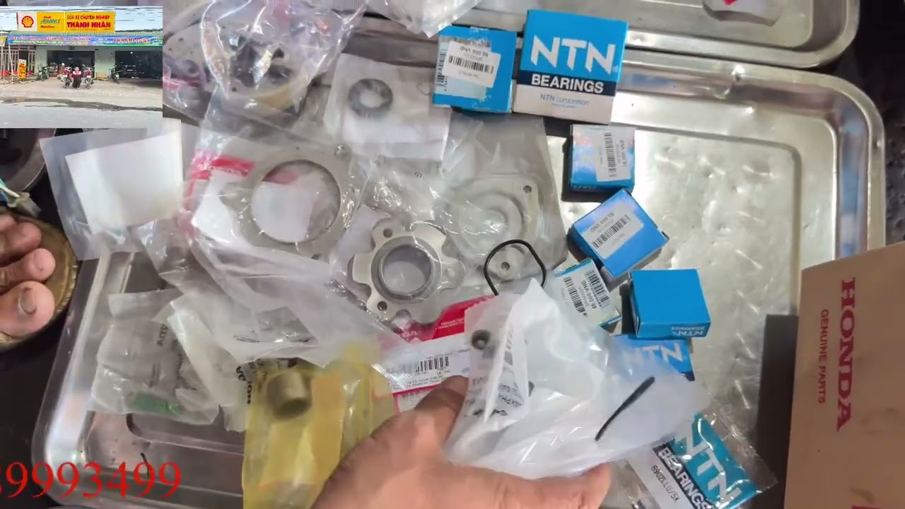 Bảo dưởng làm mới máy zên NK nồi nhông xéo cúp 125 nồng cót 1 như máy thùng êm ru 