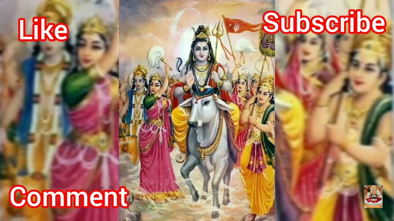 चले भोले बाबा लिए संग बाराती गोरा लाने #shiv#mahashivratri #gora#shivgori 