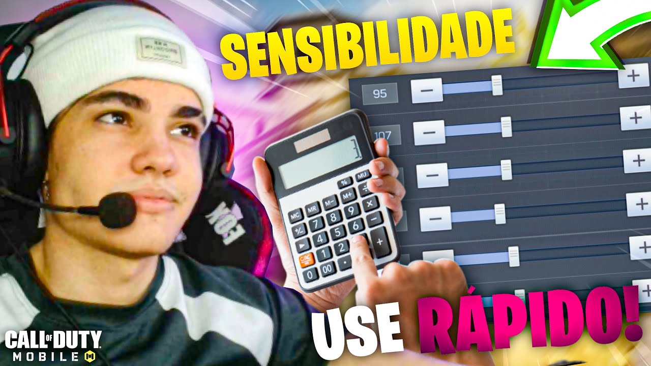 o SEGREDO para ter a SENSIBILIDADE PERFEITA no COD MOBILE! APRENDA a CONFIGURAR e AJUSTAR! ⚙️