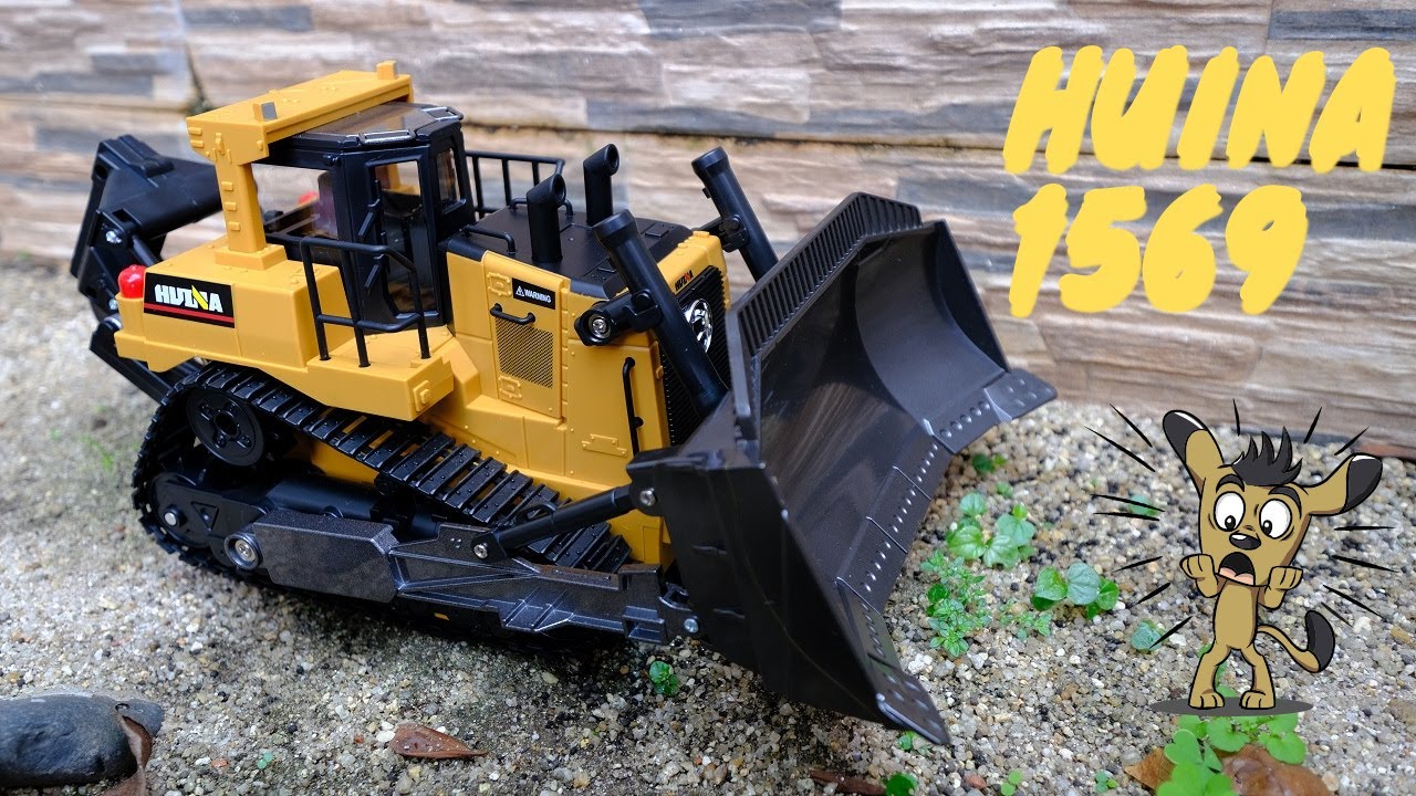 HUINA 1569 TEST POWER | HUINA 569 BULLDOZER
