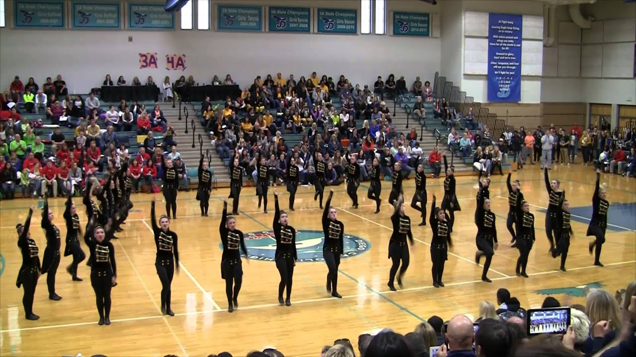Azurettes Military Routine 2014-2015