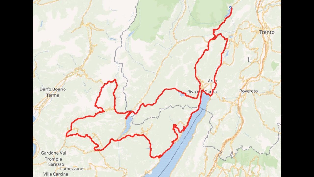 Trentino 2019 Tag2 Brasa Schlucht Richtung Passo di Croce Domini