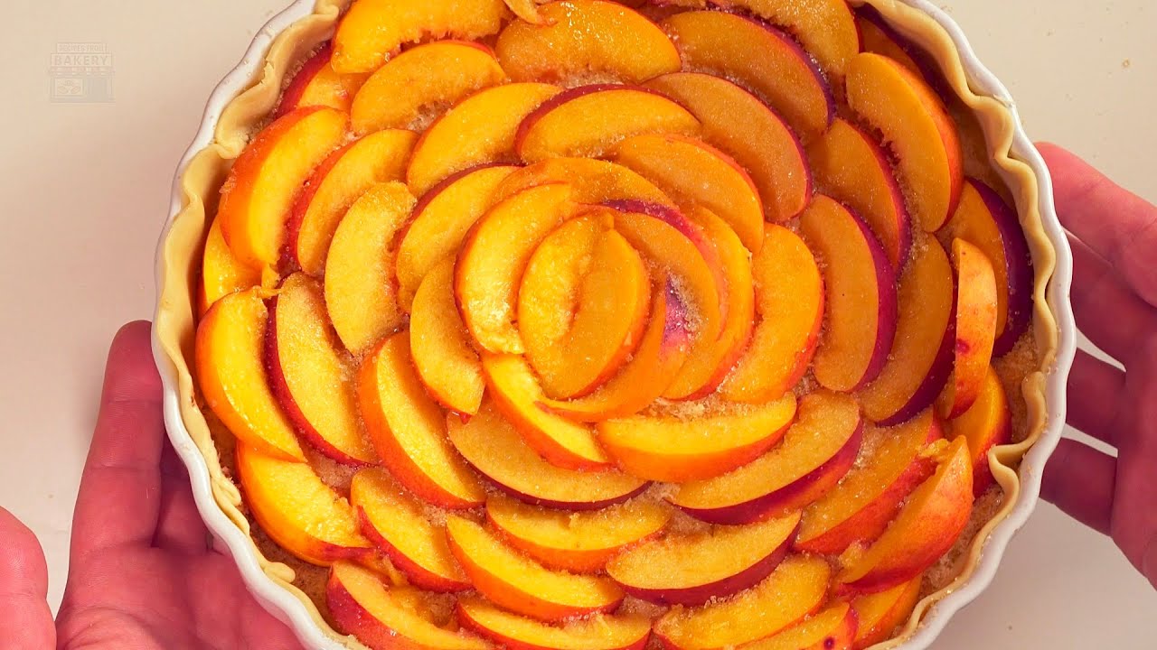 Rustic Nectarine Tart | Easy Fruit Dessert Recipe