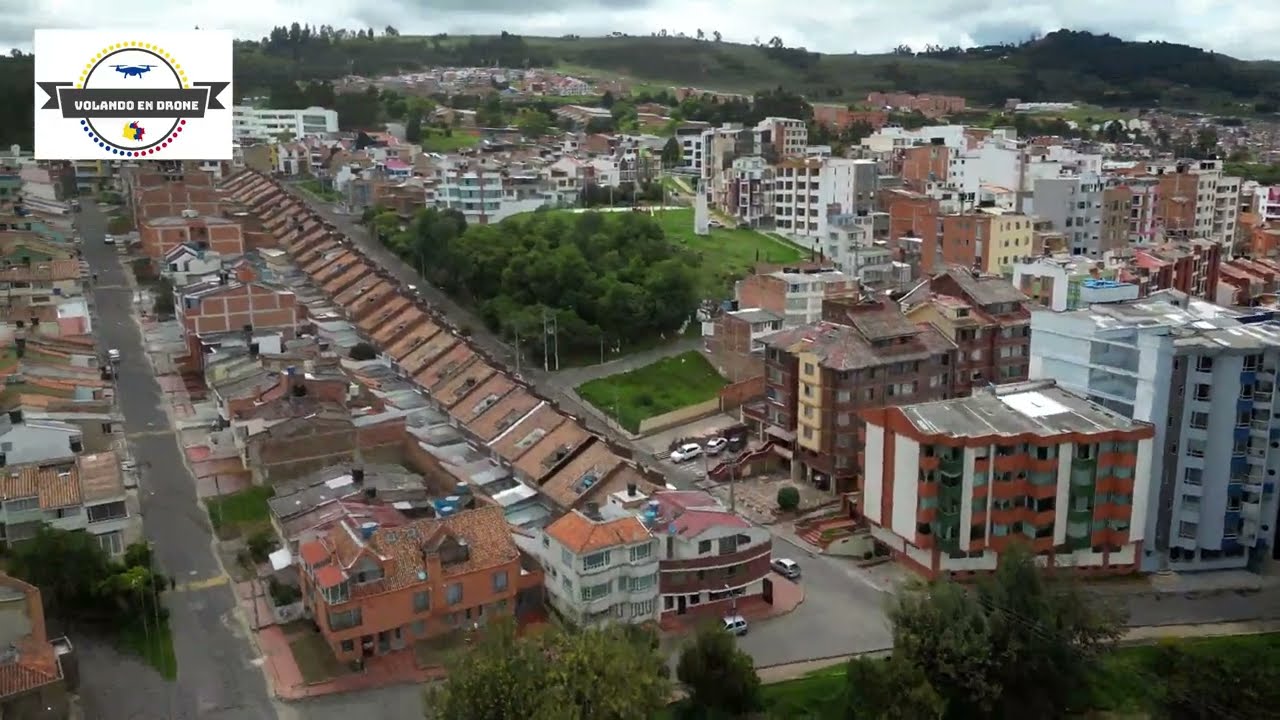 VOLANDO EN DRONE 4K - TUNJA CAPITAL DE BOYACA