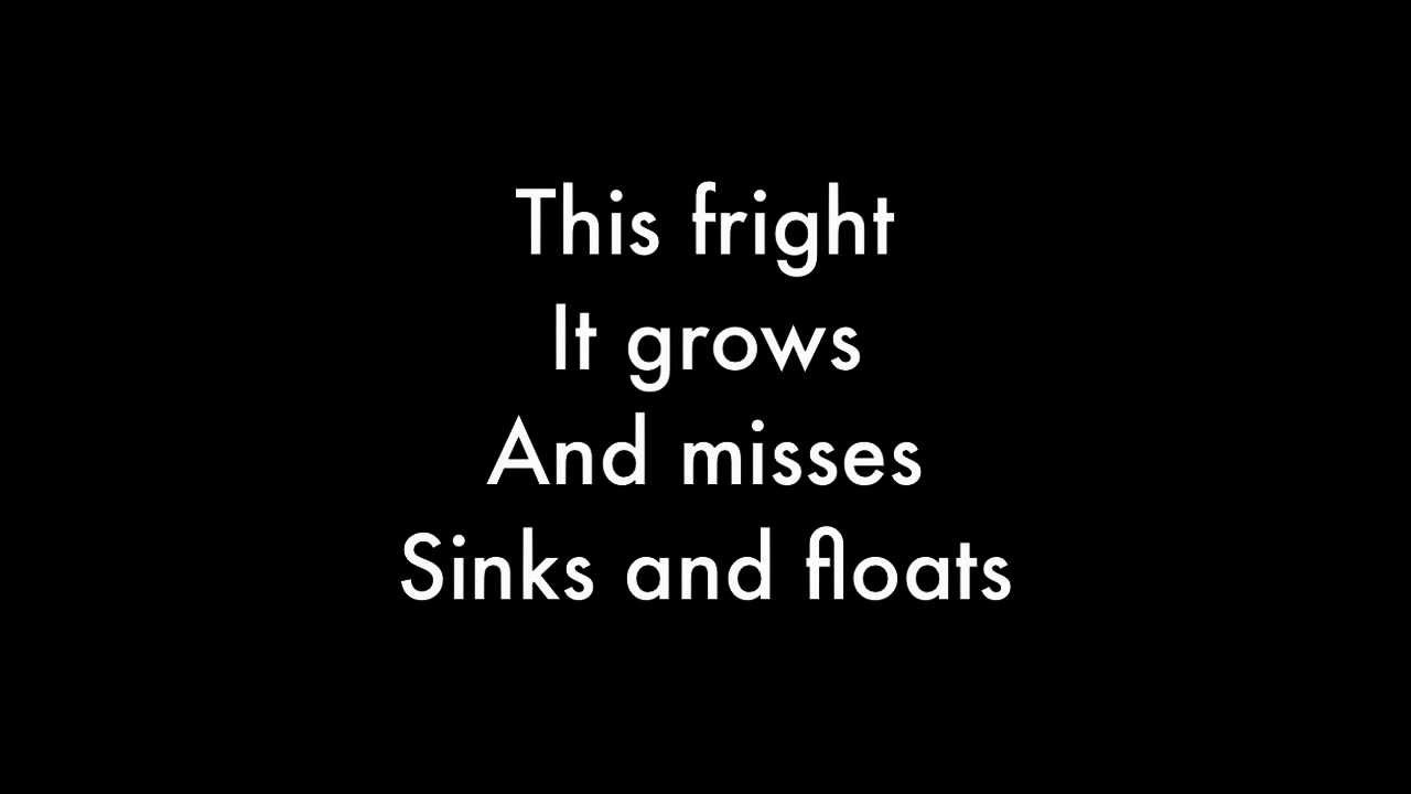 The Greatest Light Is The Greatest Shade The Joy Formidable lyrics