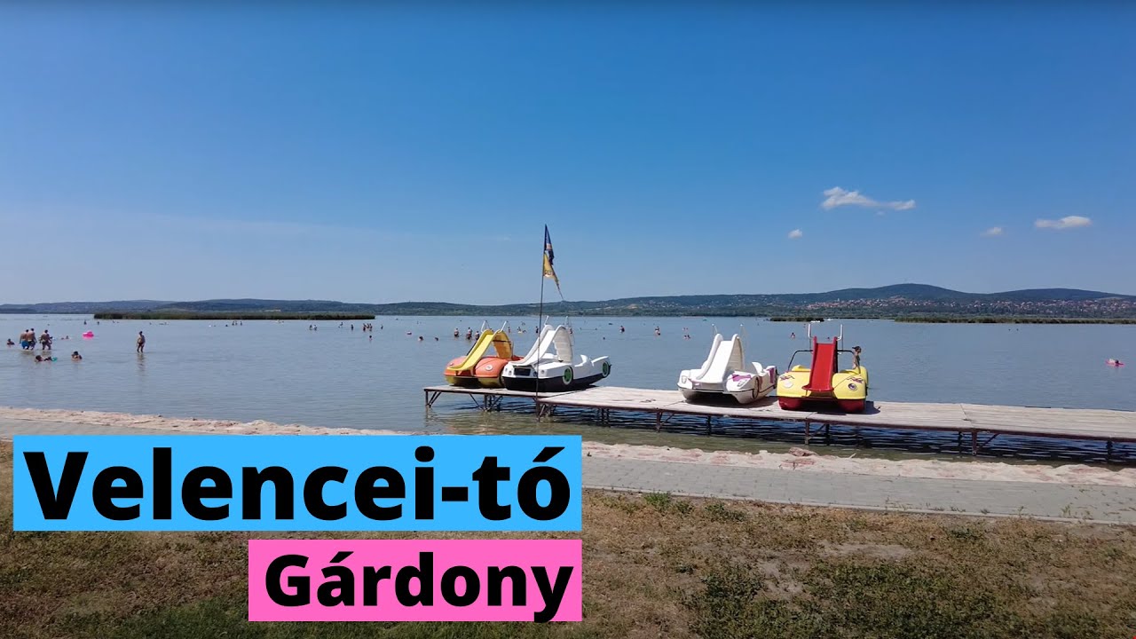 Gárdony - Lake Velence (Velencei-tó) Hungary [4k Ultra HD 60fps ]
