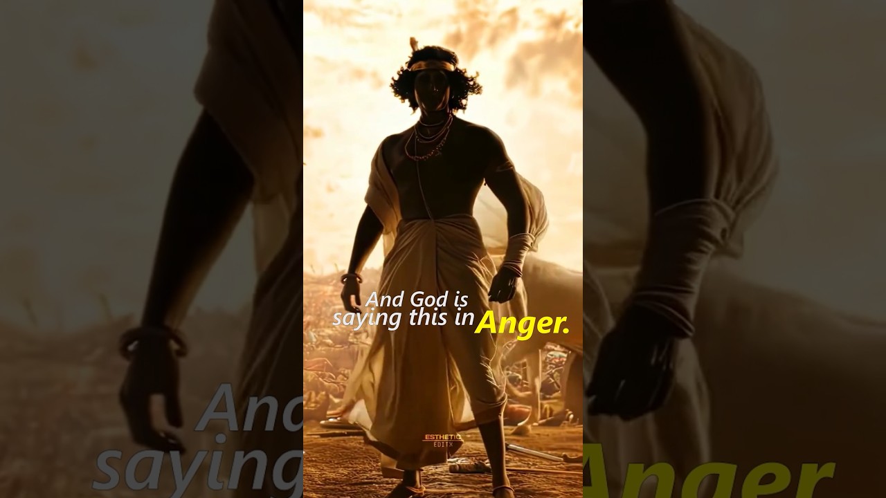 Why Lord Krishna got angry? 🔥