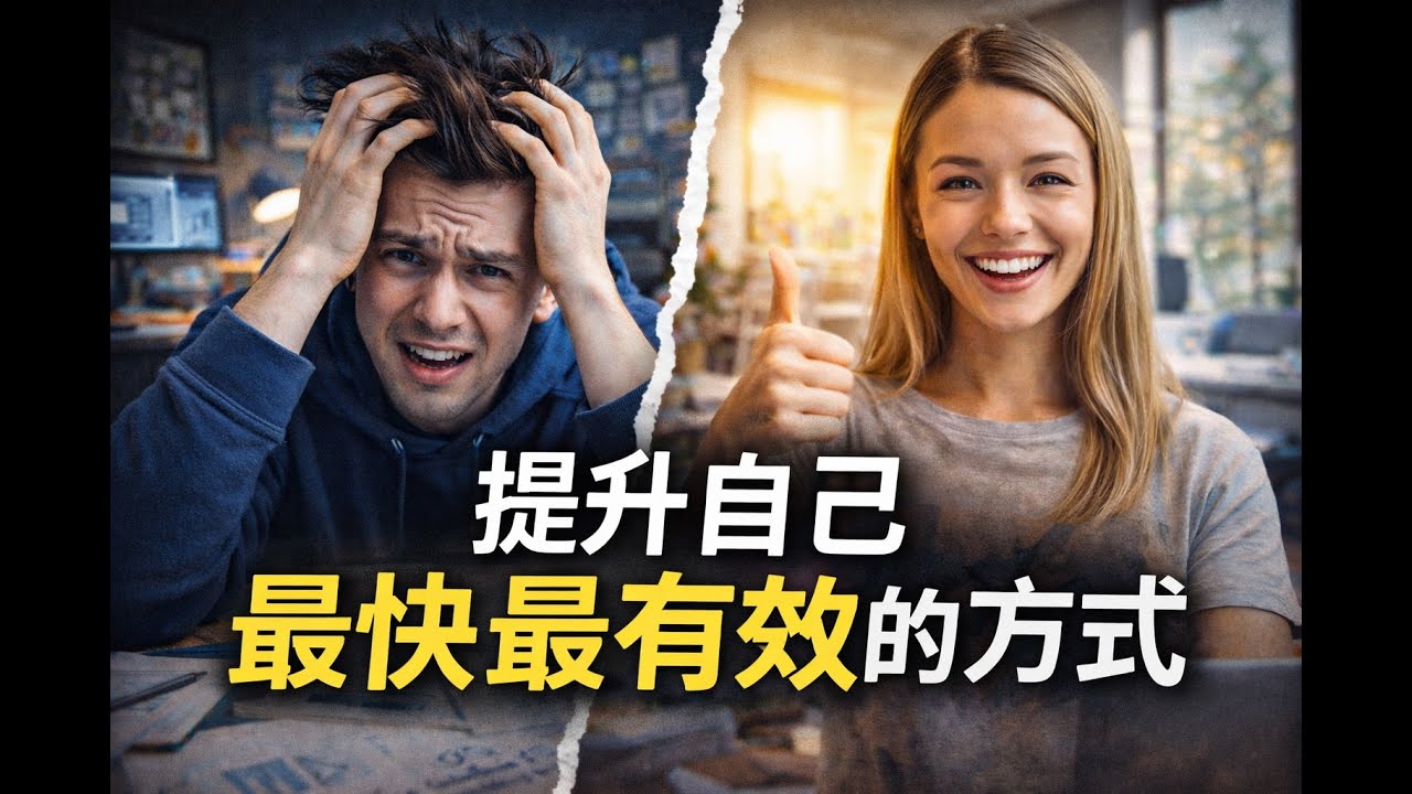 提升自己最快的方式是什么？真正的提升只有1条路 #职场成长  #工作方法 #商业思维  #思维模型 #自我提升
