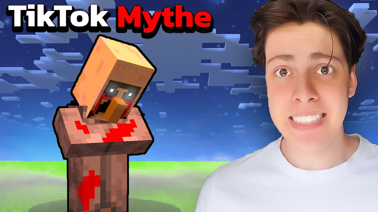*ENGE* Minecraft MYTHE Testen Van TIKTOK!