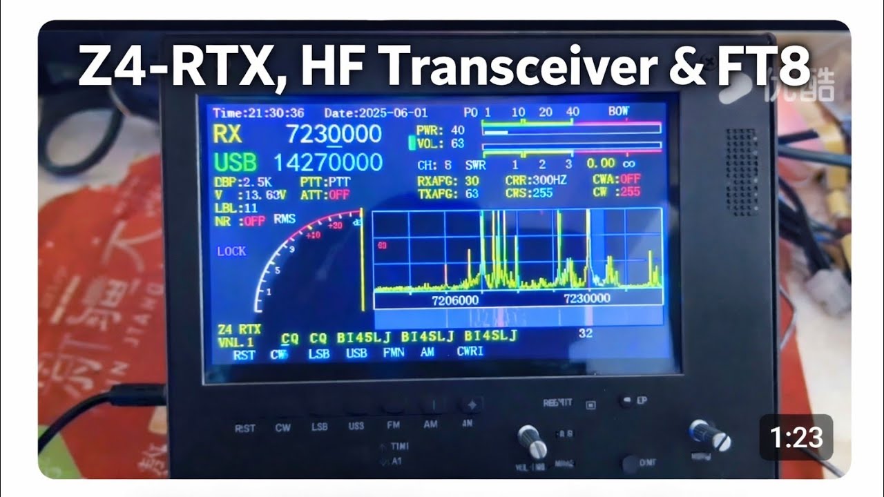 Z4-RTX, HF Transceiver - FT8