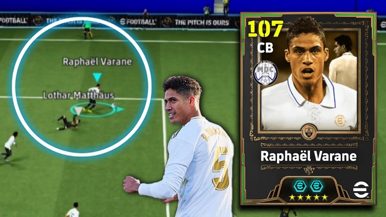 🔥 VARANE É CRUEL COM OS ATACANTES - GAMEPLAY COM VARANE NO EFOOTBALL 2026 🔥