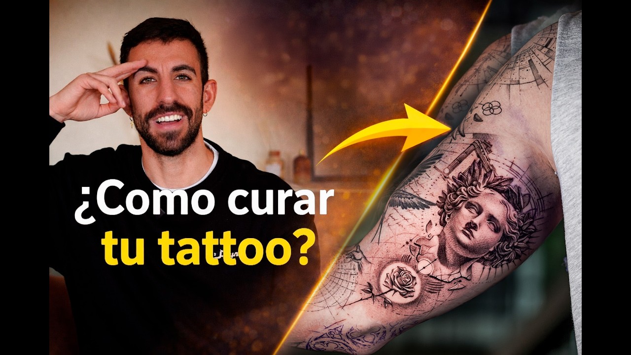 La Mejor Forma de Curar un Tatuaje en 2026: CREMA o SEGUNDA PIEL | JJ RODRIGUEZ