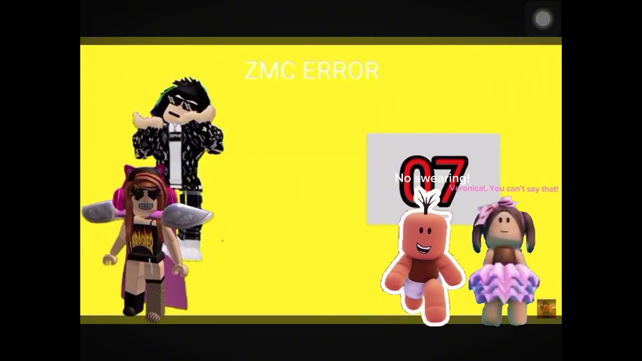 @Veronica_Ap gets ZMC Error but Carl Junior & Carla Junior wants to sees it