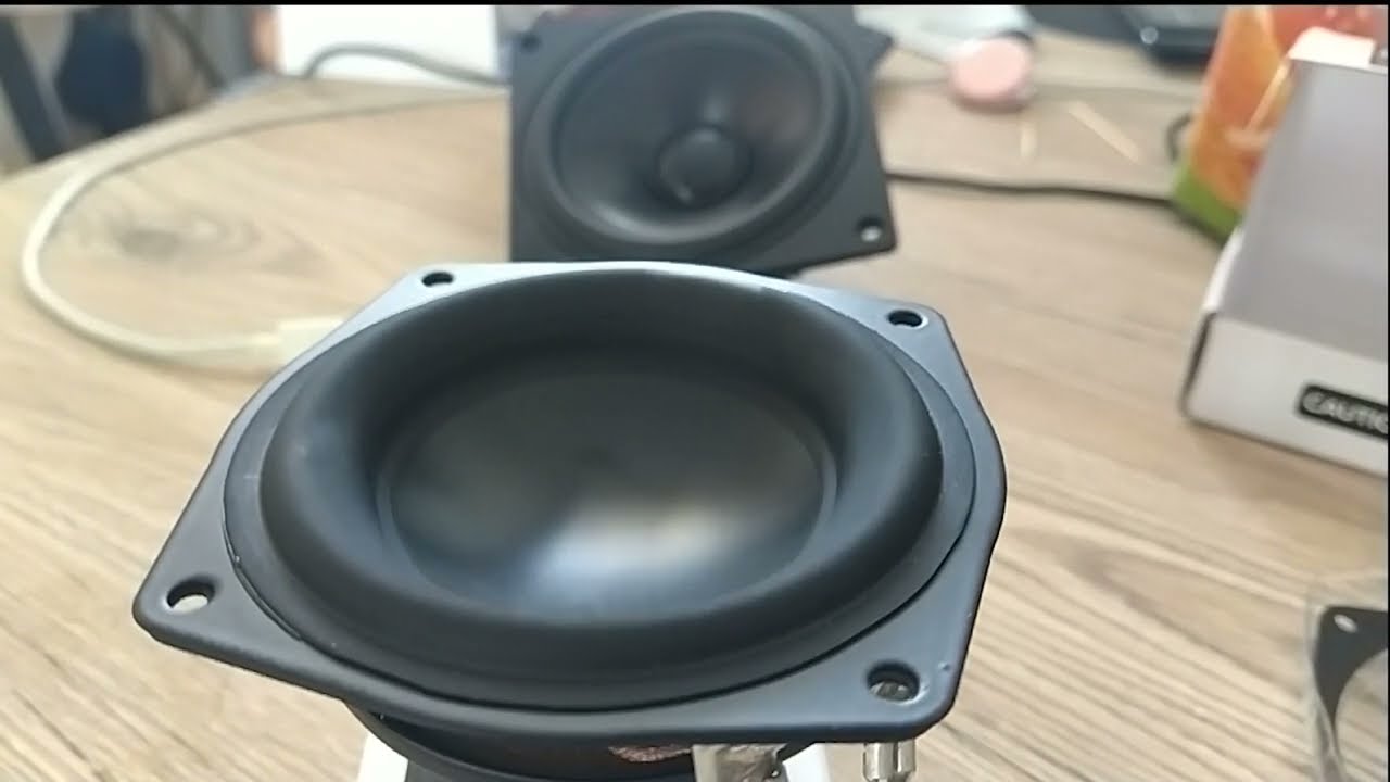 Some xmax testing of Dayton Audio ND91-4 Fullrange speakers
