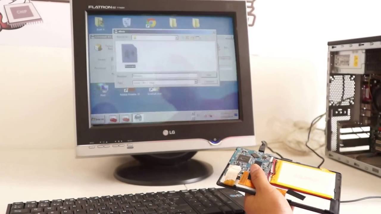 INSTALACION FIRMWARE  Table china con el programa LIVESUIT PACK