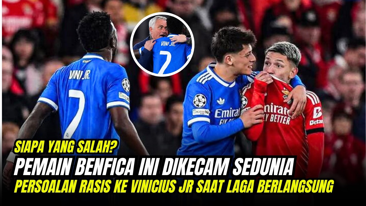Vinicius Jr Kembali Jadi Korban Rasisme, Dunia Sepak Bola Bersatu, UEFA Bertindak Tegas!