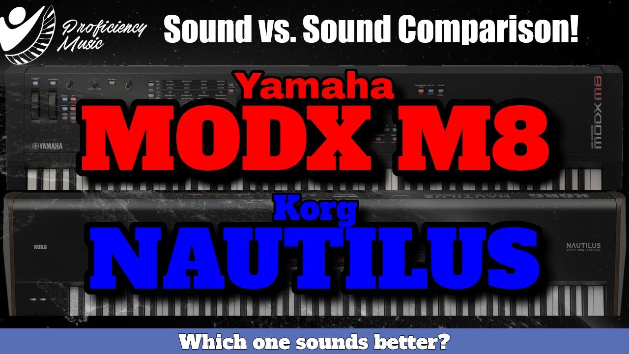 Yamaha MODX M8 против Korg NAUTILUS: какой из них звучит лучше?