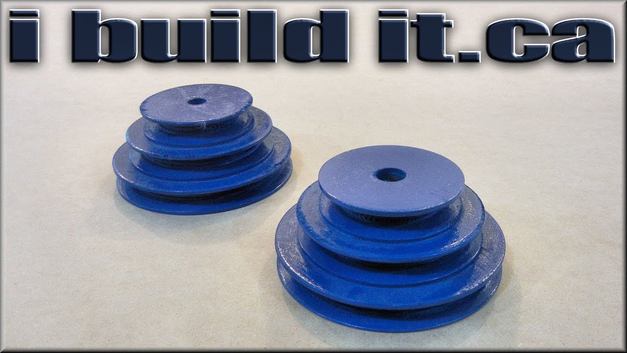 How To Make Wooden Step Pulleys