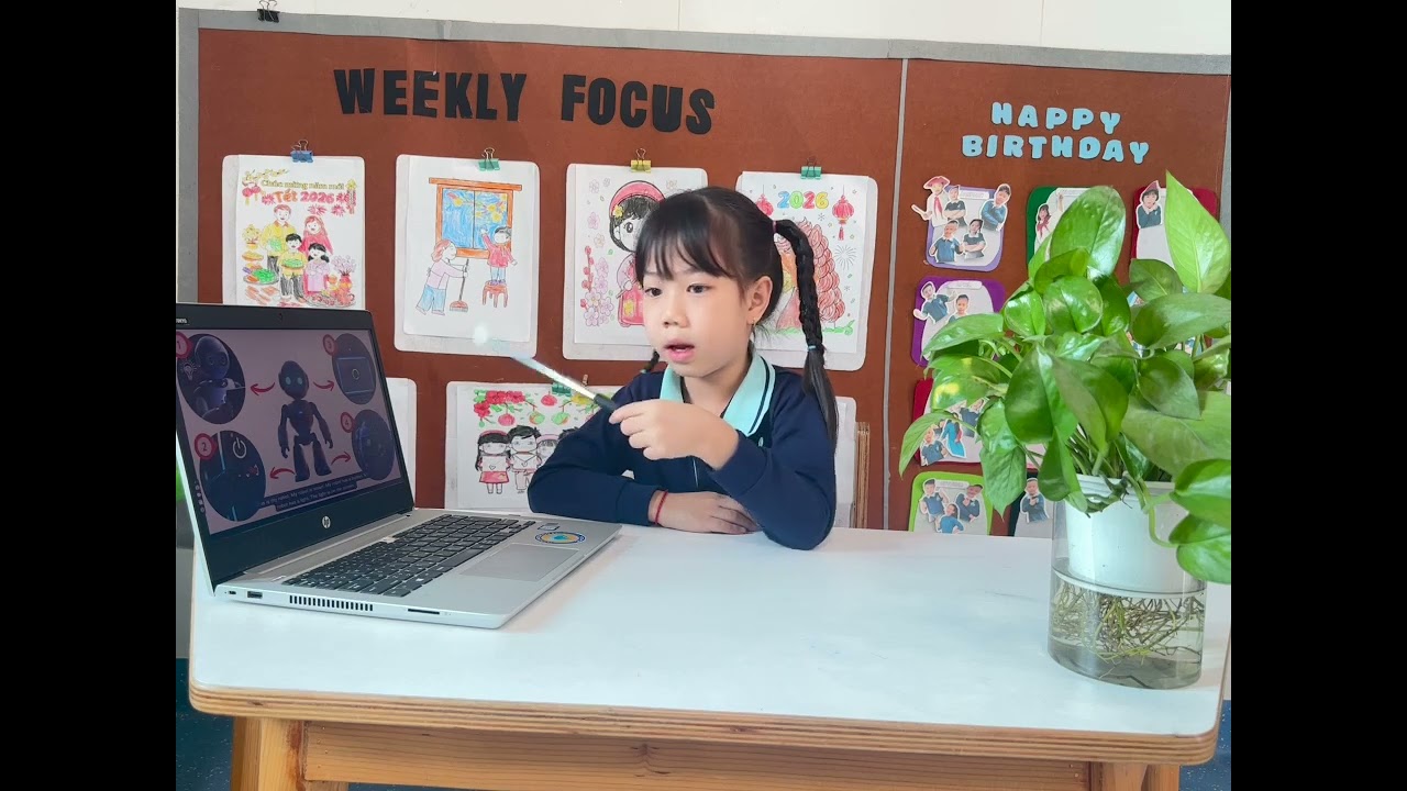 Khánh Ngân - kết quả tiếng anh học kì 1 