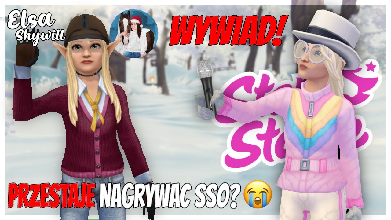 LUŹNY WYWIAD Z ELSA SHYWILL W STAR STABLE ONLINE! / KOŃCZY Z NAGRYWANIEM SSO?