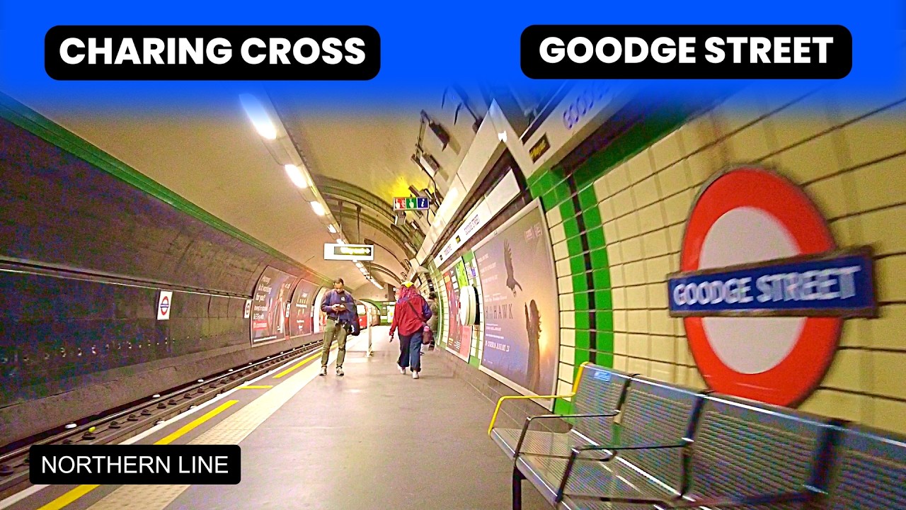 Charing Cross to Goodge Street | Northern Line London Underground Journey