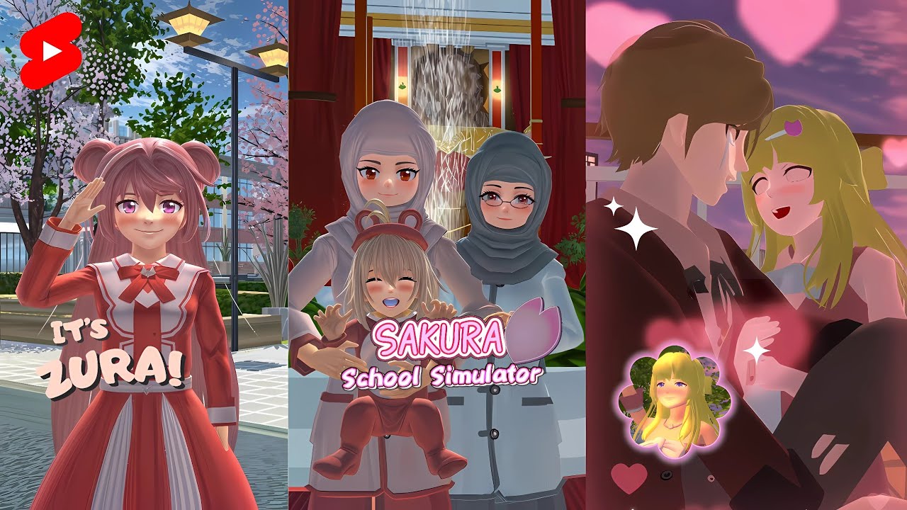 KUMPULAN VIDEO SHORTS IT'S ZURA! 17 || SAKURA SCHOOL SIMULATOR INDONESIA 