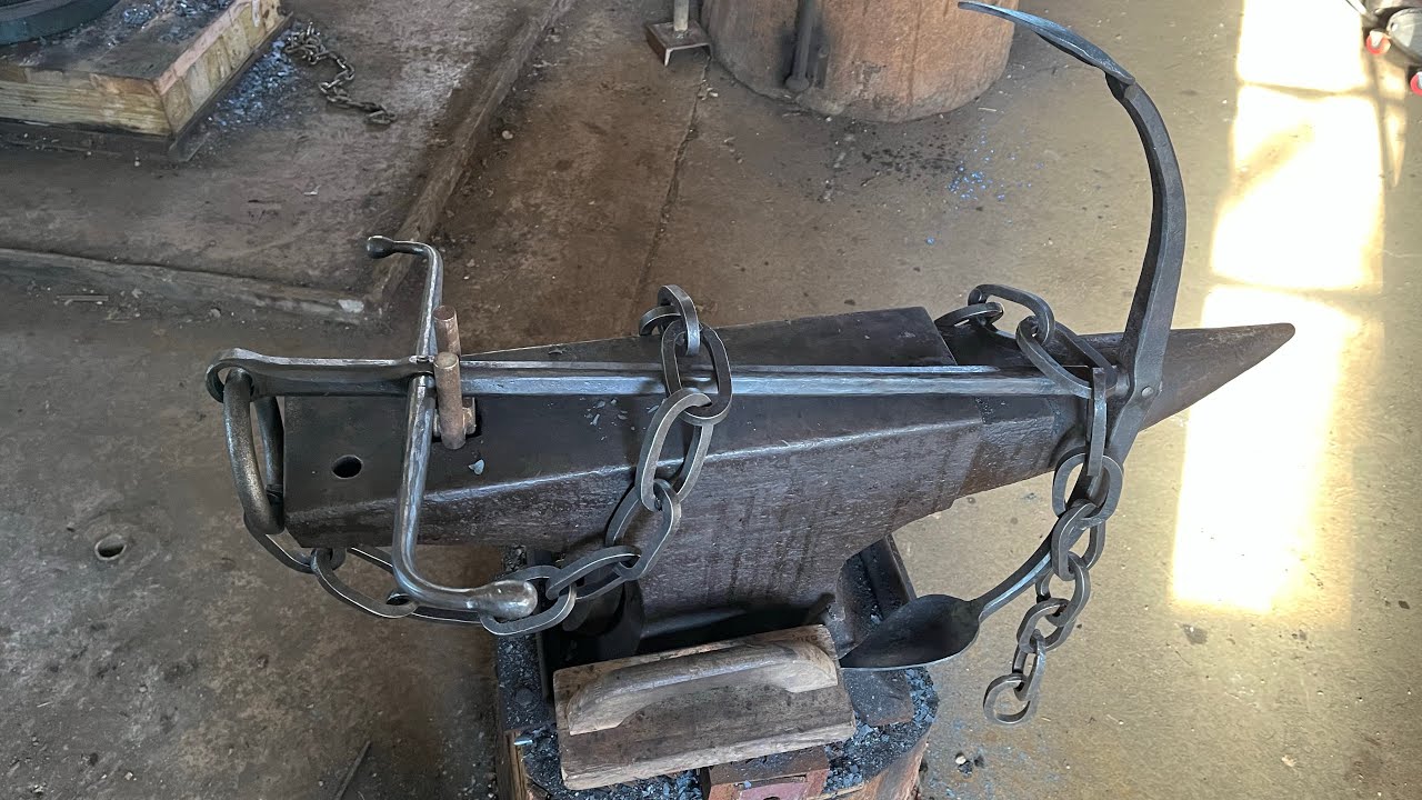 Hand forged Anchor, assembly and finishing 