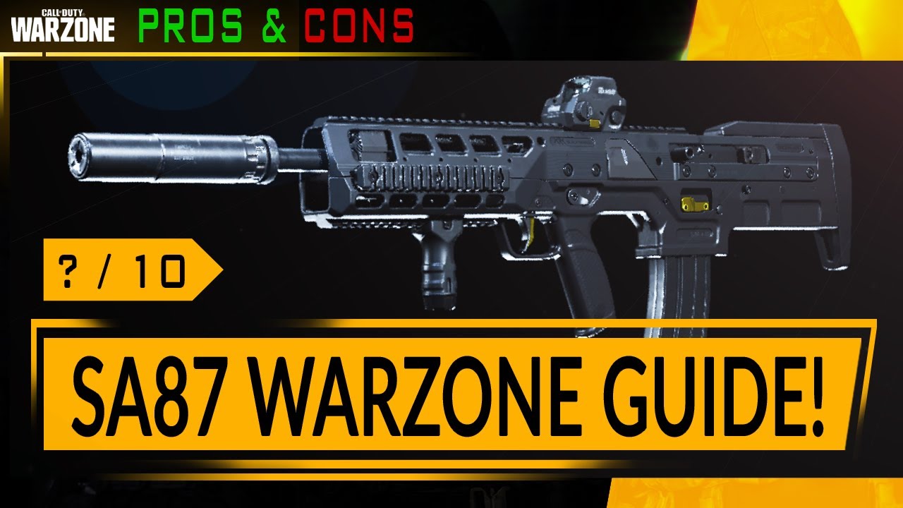 SA87 Warzone Loadout Guide - Pros & Cons of the Best SA87 WARZONE Loadout! - Call of Duty Warzone!