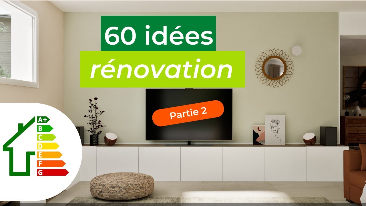60 idées pour rénover sa maison ou son appartement incluant home cinema et cuisine - Partie 2