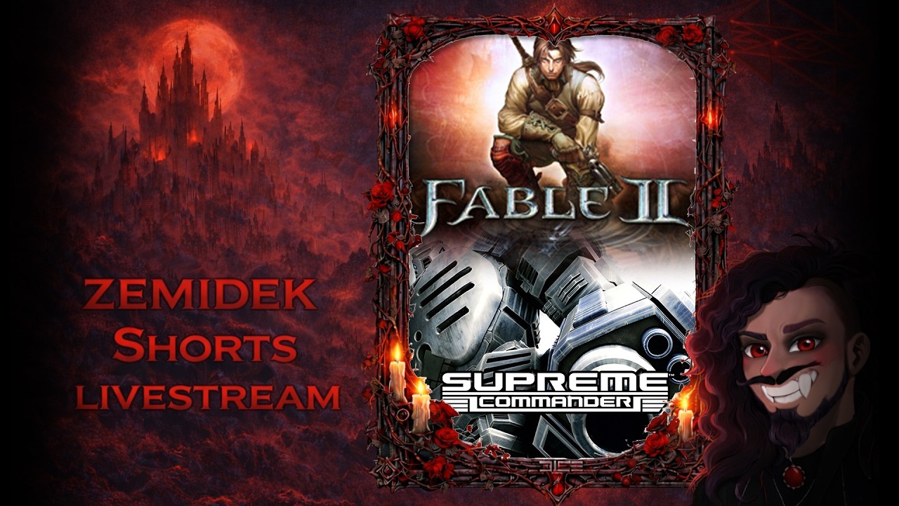 Starting the road to Fable II 100% AND Road to 100% Supreme Commander (Xbox 360)