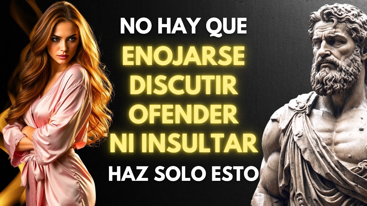 Haz ESTO y JAMÁS CAERÁS en LA IRA ni TE MOLESTARÁS con NADIE ni por NADA | ESTOICISMO