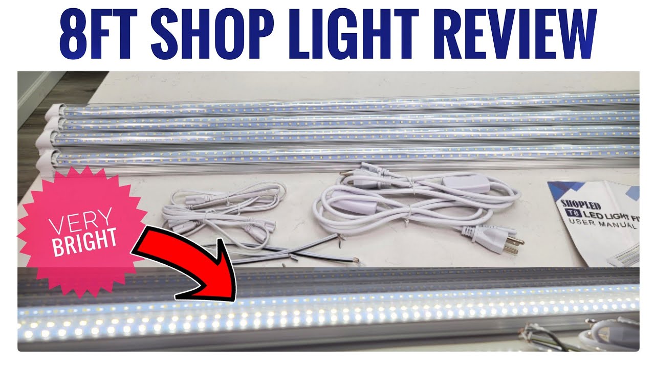LED 8 FT Shop Light Review
