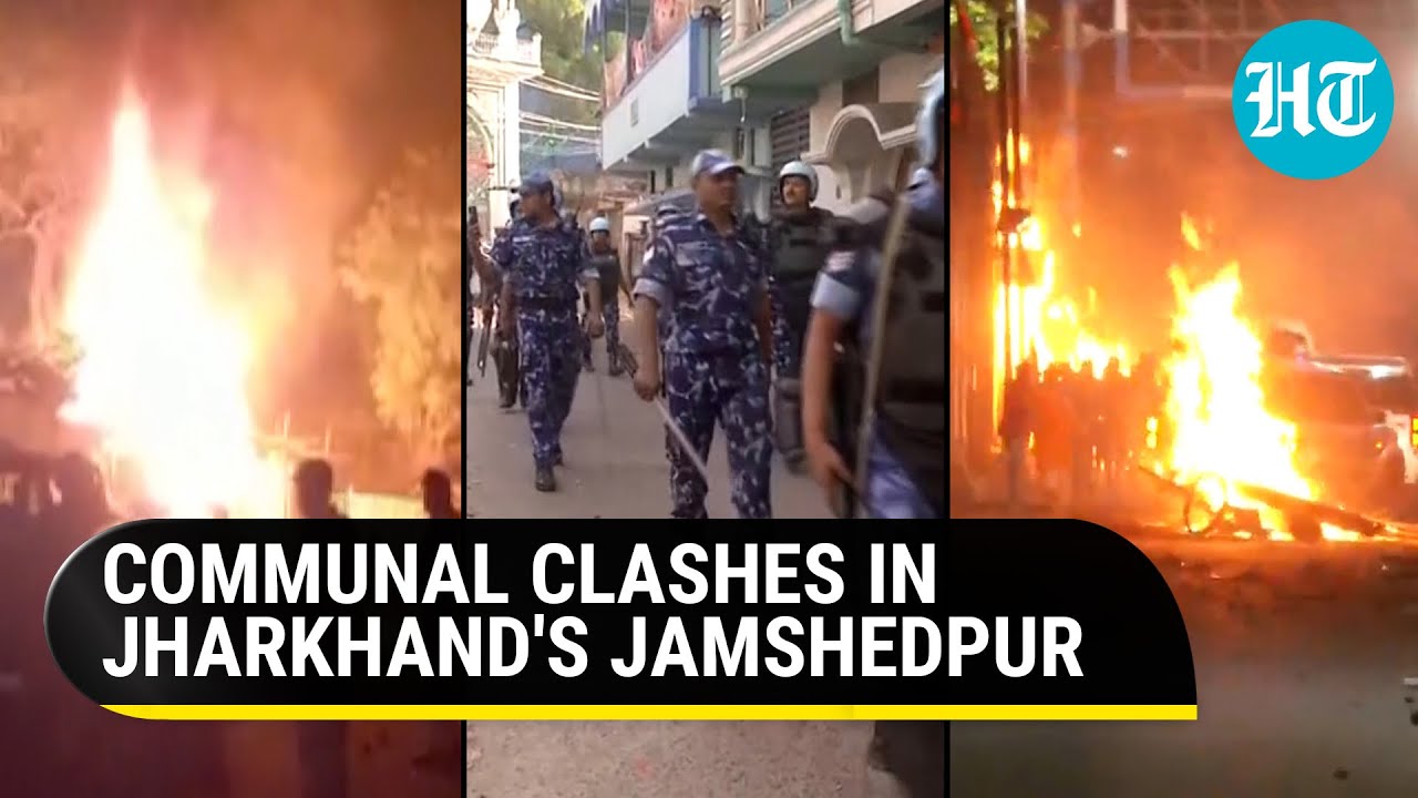 Communal violence in Jharkhand's Jamshedpur; Clashes after 'meat tagging' incident on Ram Navami