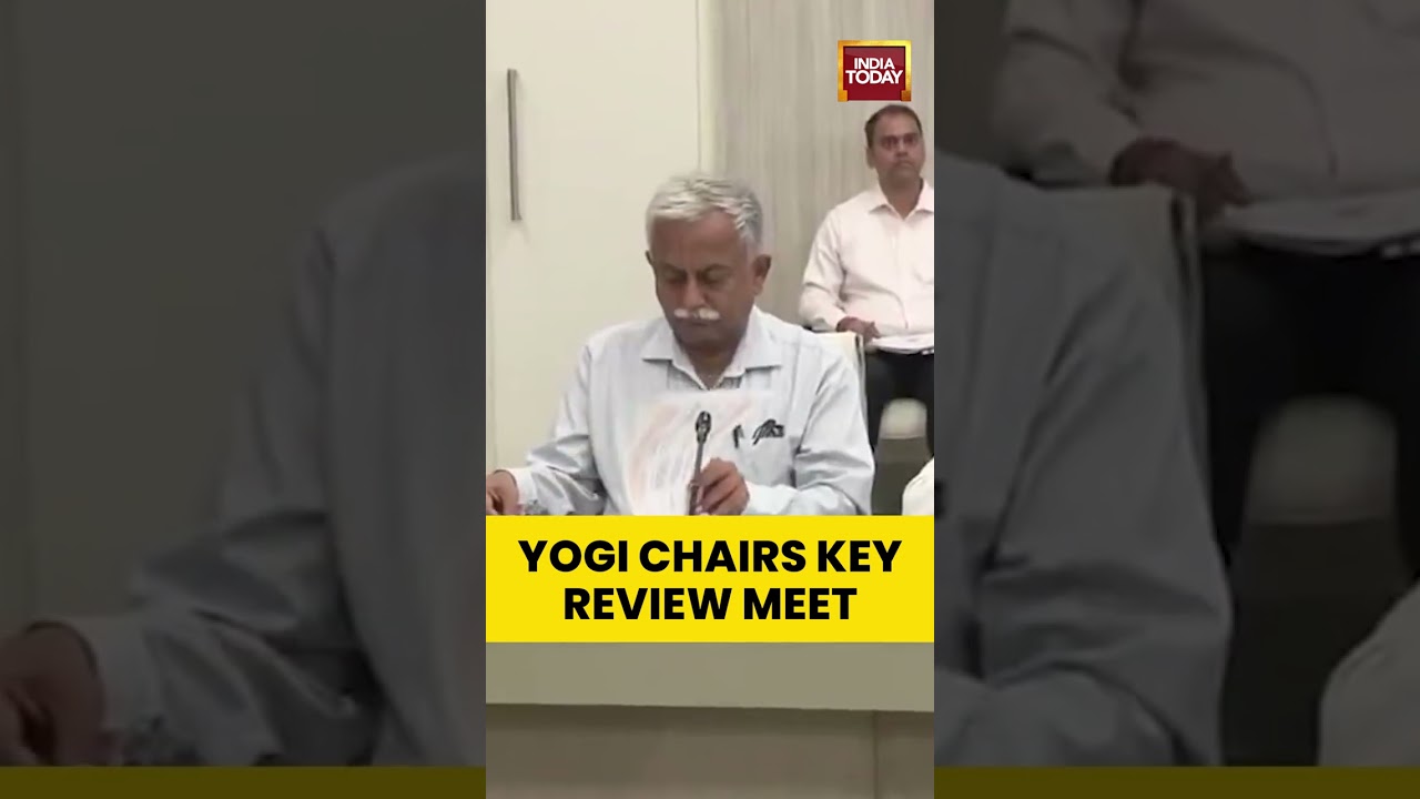 UP CM Yogi Reviews Stamp And Registration Department Work In High-Level Meeting In Lucknow #shorts
