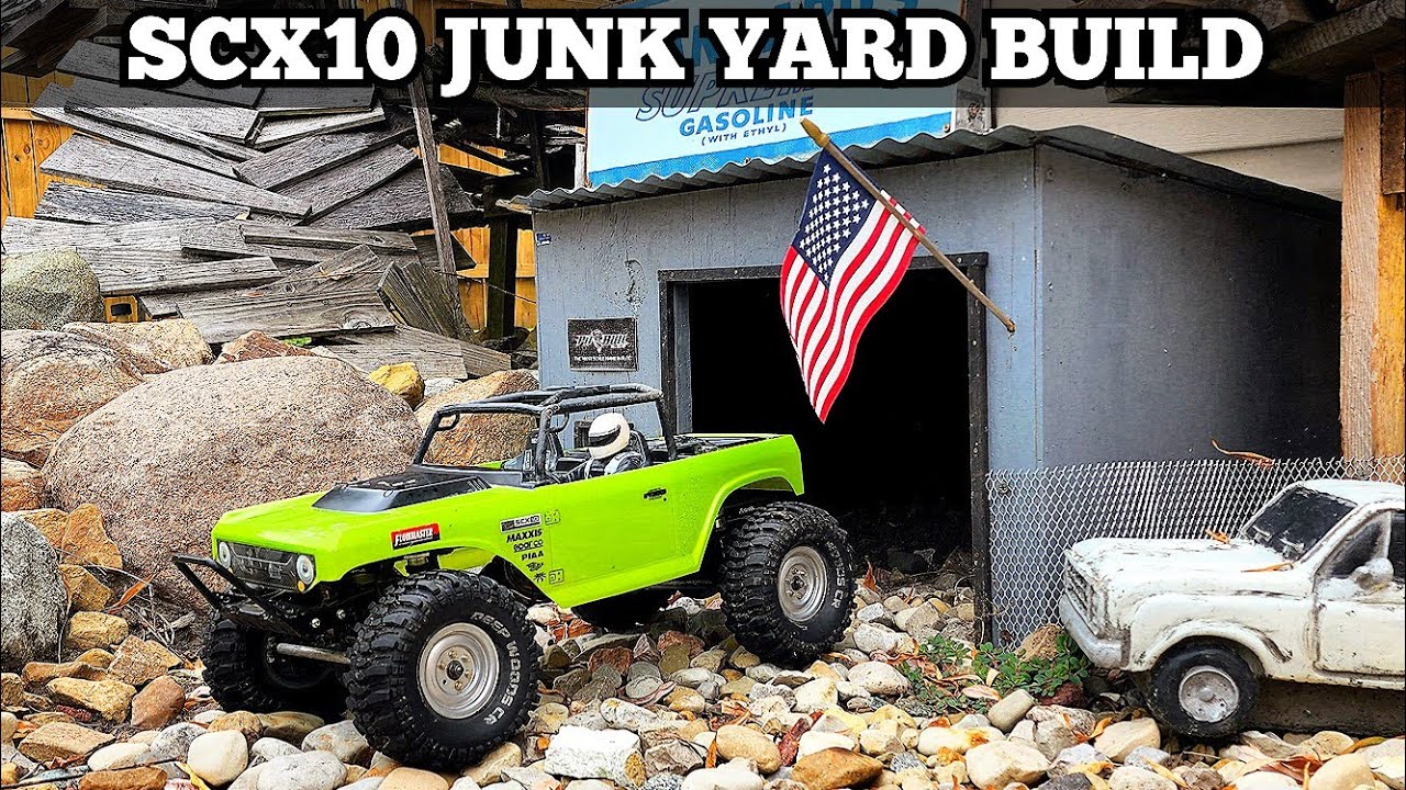 Axial Scx10 Deadbolt Junk Yard Build