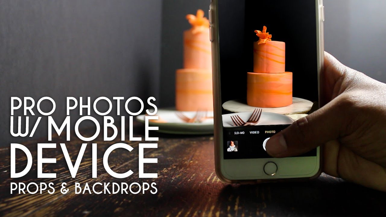 BACKDROPS & PROPS | PRO PHOTOS W/ MOBILE DEVICE