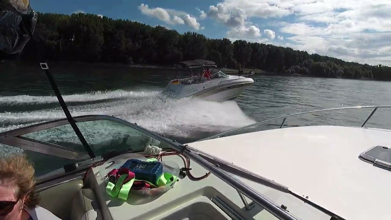 Mit dem Boot ins Reffenthal, was hab ich am  Anker eingefangen? Rinker 242 Fiesta Vee