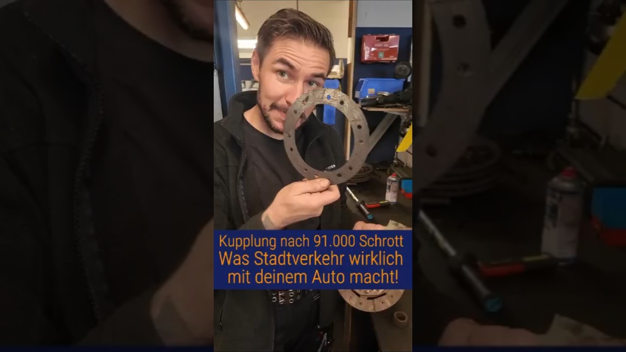 🚦So schnell zerst&ouml;rt Stadtverkehr deine Kupplung! #Kupplung #Kfzwerkstatt #Autos #Autowissen #kfz