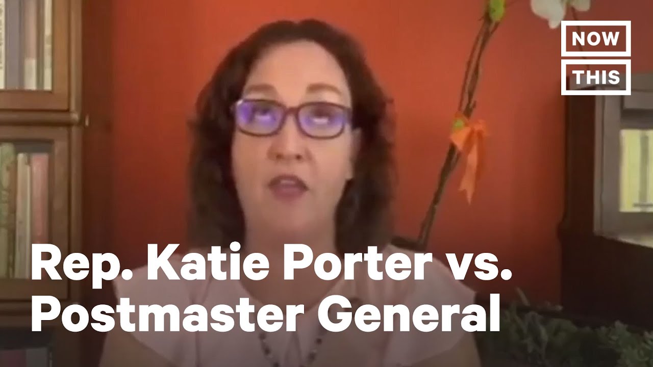 Katie Porter Stumps Head of the USPS with Simple Questions About Mail | NowThis