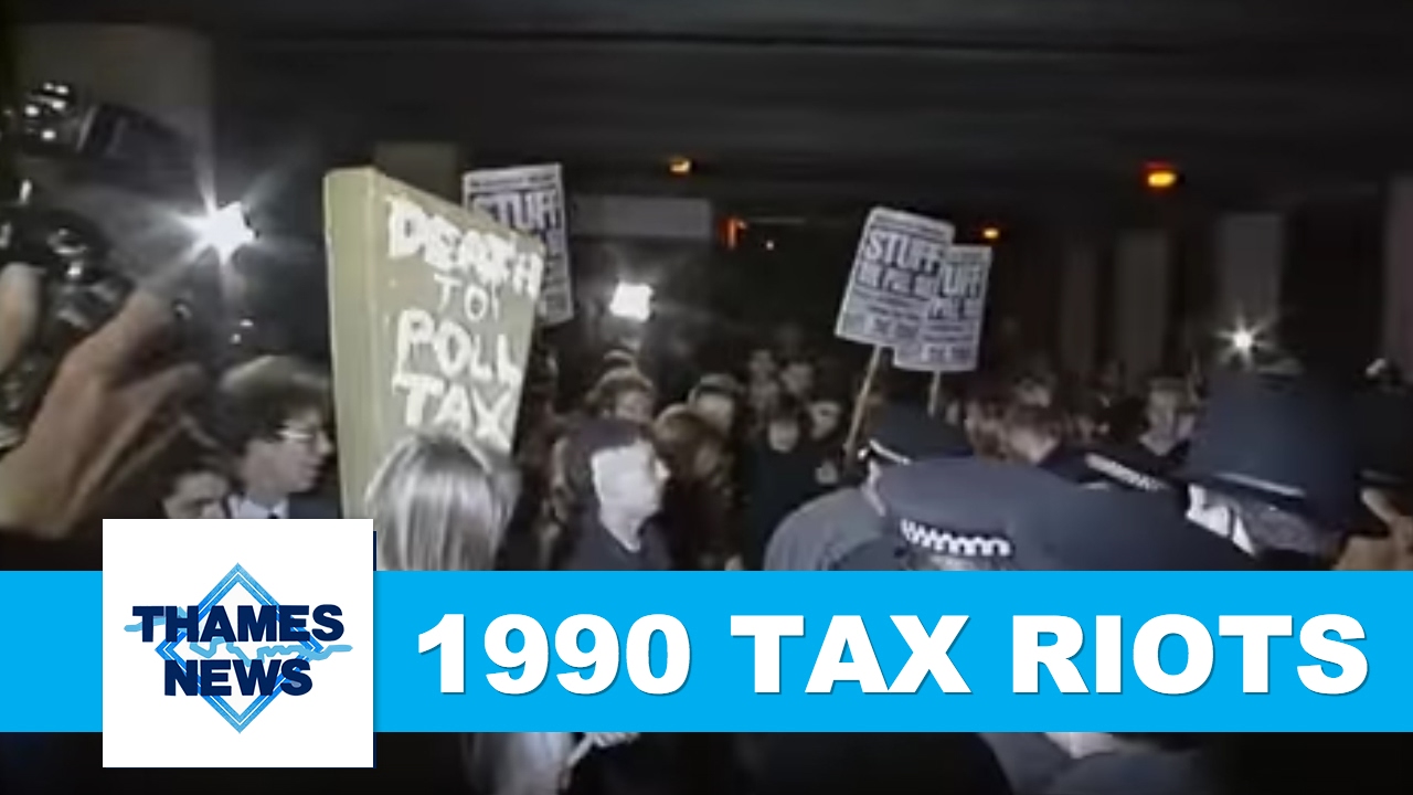 1990 Poll Tax Riots | Haringey Council | Demonstrations | TN-90-049-011