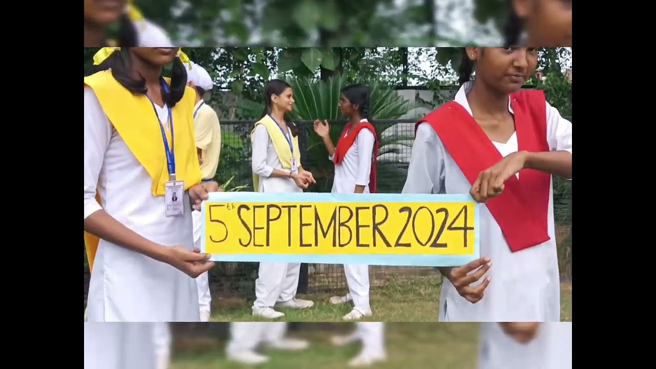 Teachers Day Invitation Video bt students @dssschool9558 Deoria Senior Secondary School