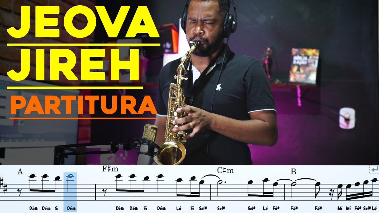 JEOVA JIREH SAX COVER COM PARTITURA