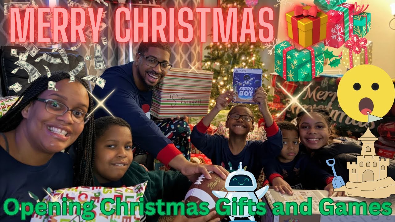 Opening Christmas Presents 2024 Black Family | The Moody Family! 🎁🎄