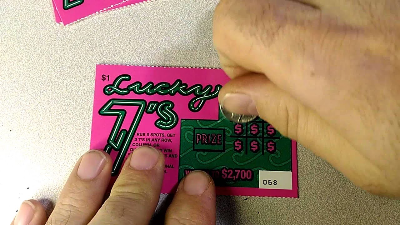 10 Lucky 7's Scratch off's ... Am I Lucky?