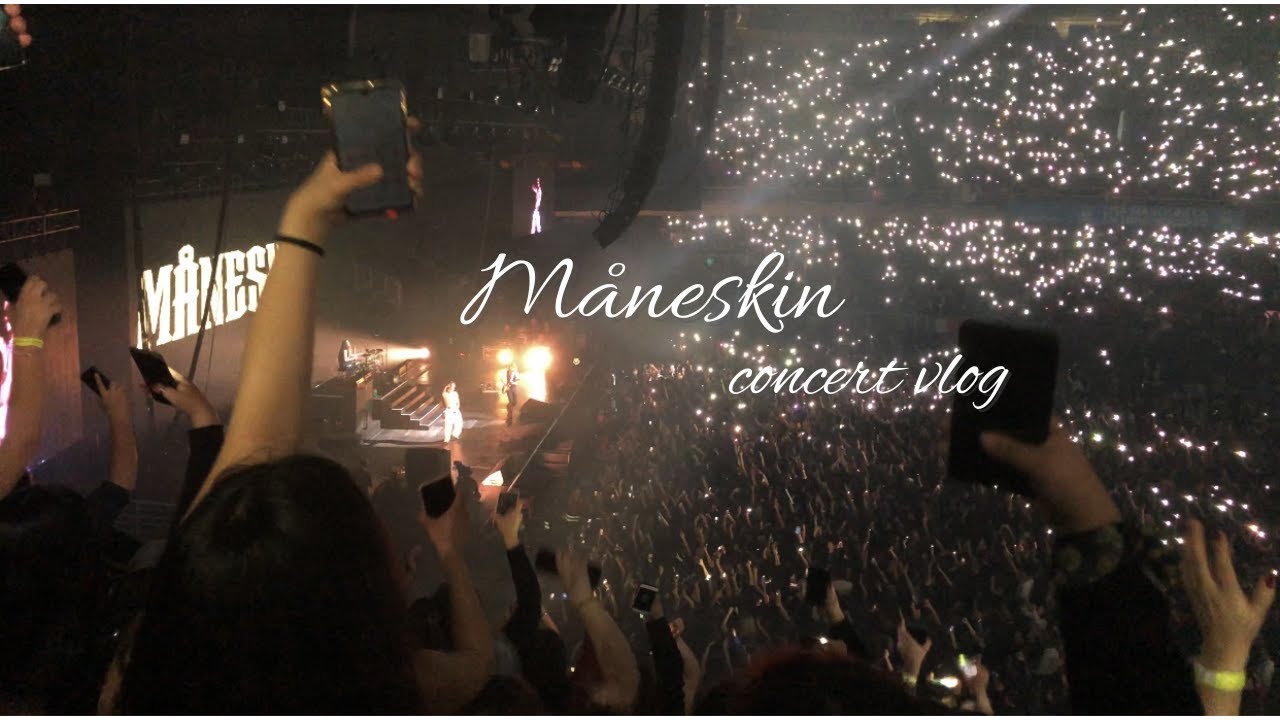 Acompáñame al concierto de Måneskin  *vlog concert + grwm*
