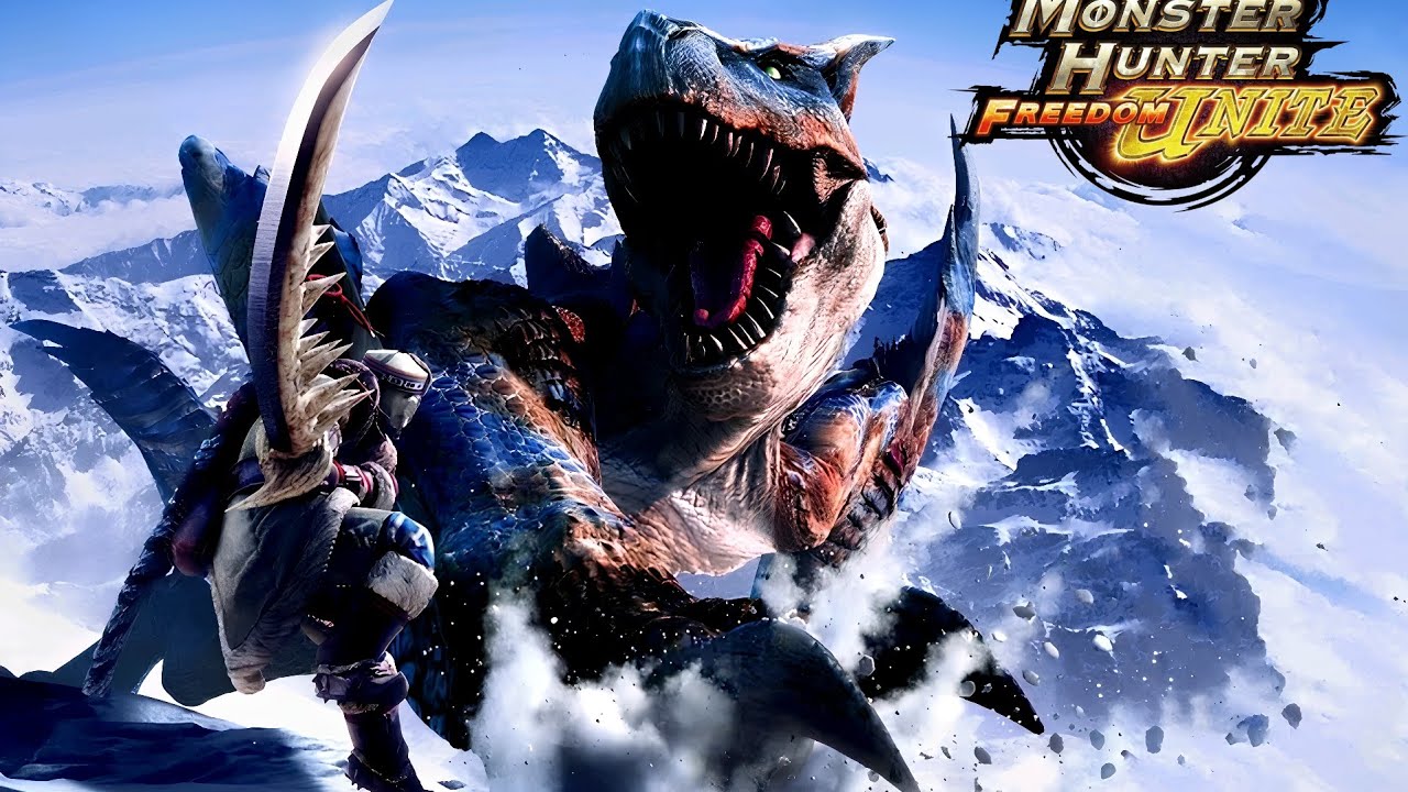 {MONSTER HUNTER FREEDOM UNITE} Avançando no game ● Caçando Velocidrome e Giadrome ●!
