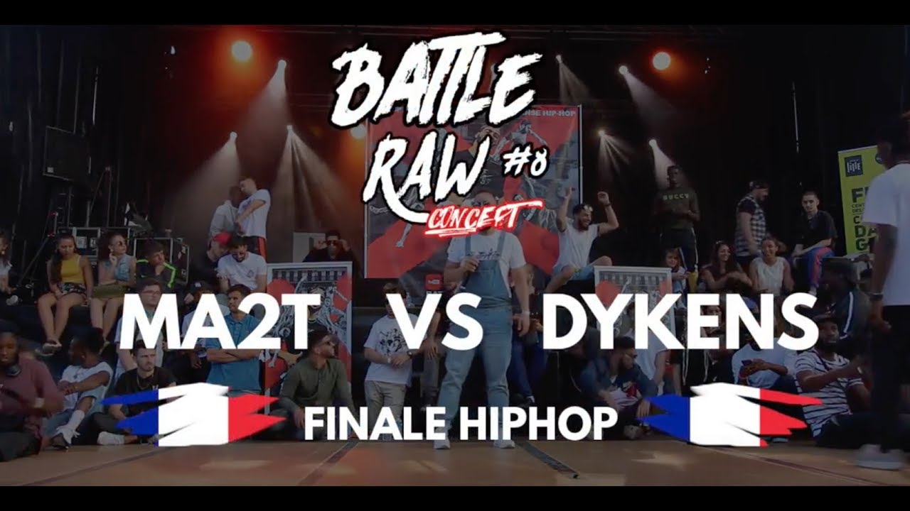 MA2T vs DYKENS - Final HipHop - BATTLE RAW CONCEPT #8