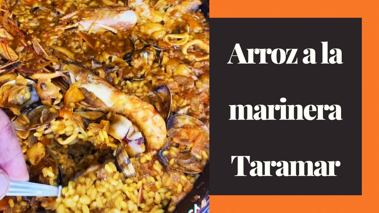 Arroz a la marinera. Arroz cubano a la marinera. Arroz a la marinera Taramar.