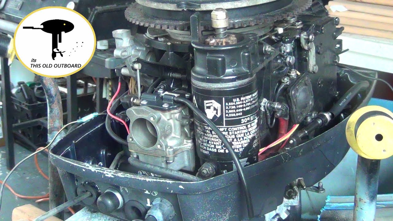 Evinrude 30 Hp Making Progress.  THIS OLD OUTBOARD